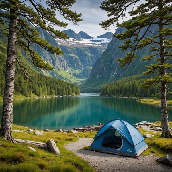 Comment organiser un camping pour une expédition de randonnée en région de fjords?