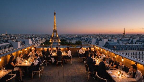 Les meilleurs bars rooftops à paris pour une soirée magique